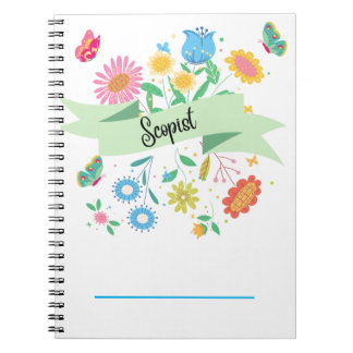 Carnet floral Scopist Spring