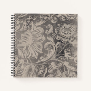 Carnet Floral vieilli