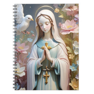 Carnet Floral Vierge Marie