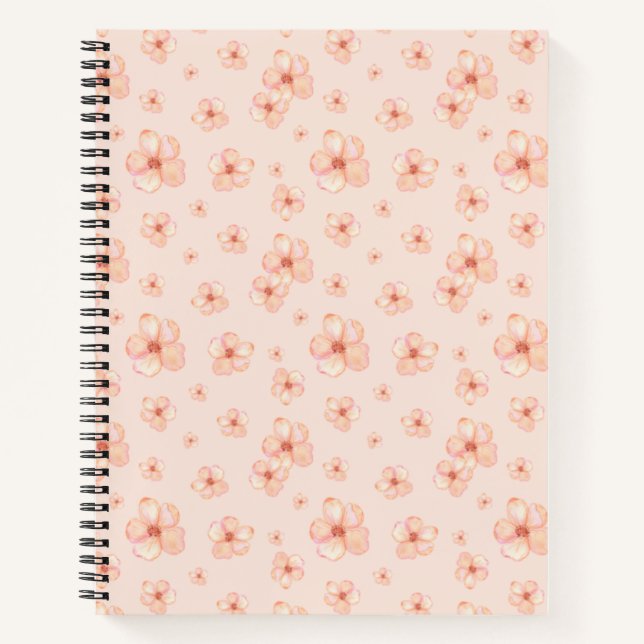 Carnet Floral vintage (Devant)