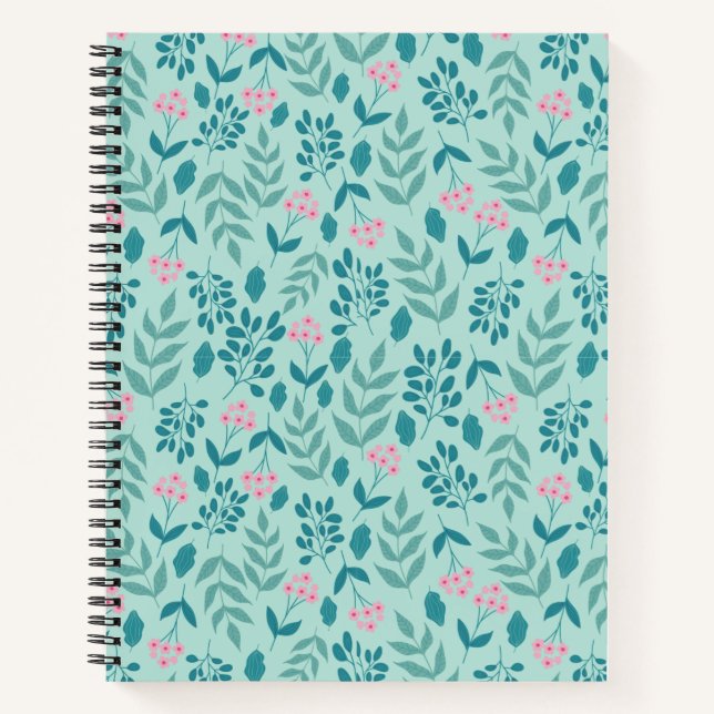 Carnet Floral vintage (Devant)