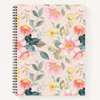 Carnet Floral vintage