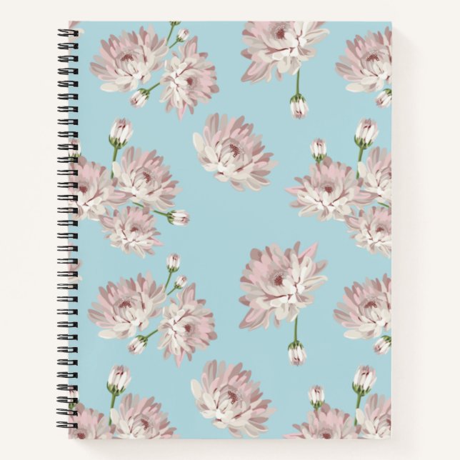 Carnet Floral vintage (Devant)