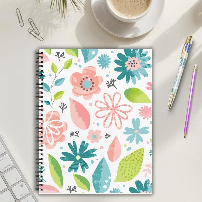 Carnet Florales Printanières Lumineuses (Créateur téléchargé)