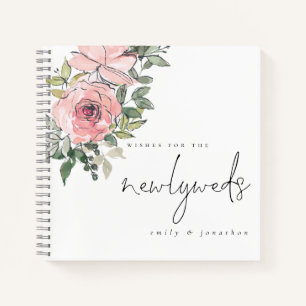Carnet Florals Wives for Newlywes Guest Book