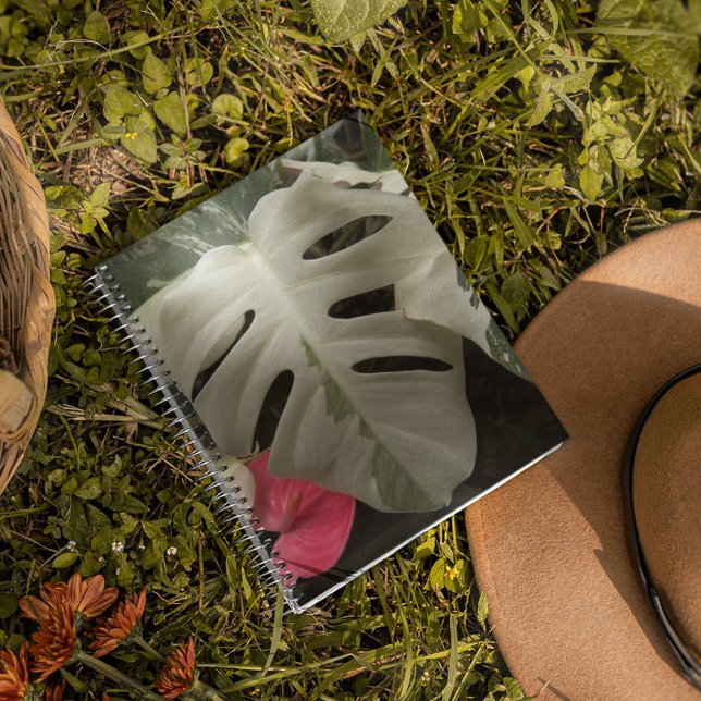 Carnet Flore de feuille de monstère variable (In Situ)