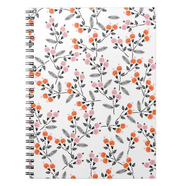 Carnet Flore de la Liberté : Broderie À Poignées (Devant)