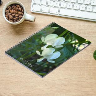 Carnet Flore du coeur blanc saignant