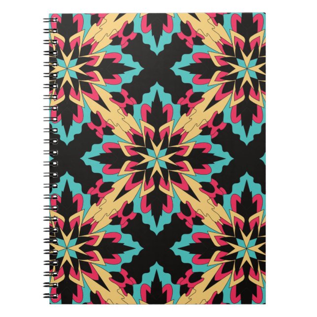 Carnet Flore Et Glamour Faisant De La Mode Mignonne (Devant)