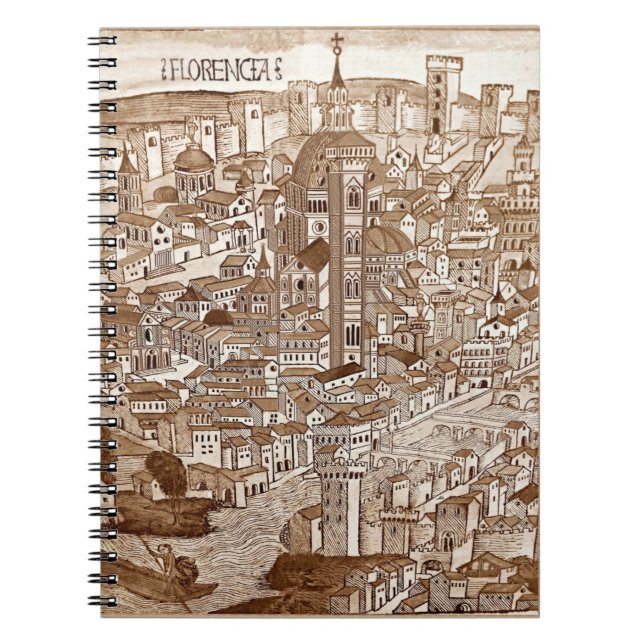 Carnet Florencia Sepia 1493 (Devant)