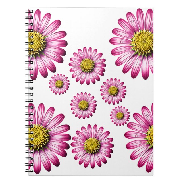 Carnet Flores de Gérbera (Devant)
