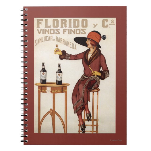 Carnet Florido Vinos Finos - Sanlucar de Barrameda (Devant)