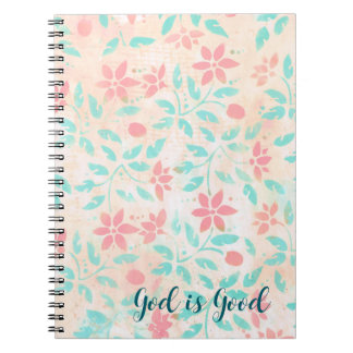Carnet Flowery Notebook