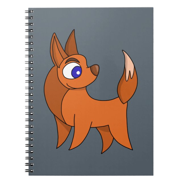 Carnet Fluffy Fox (Devant)