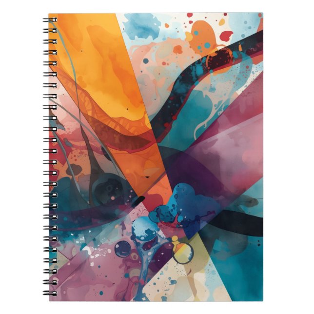 Carnet Fluidité Géométrique (Devant)