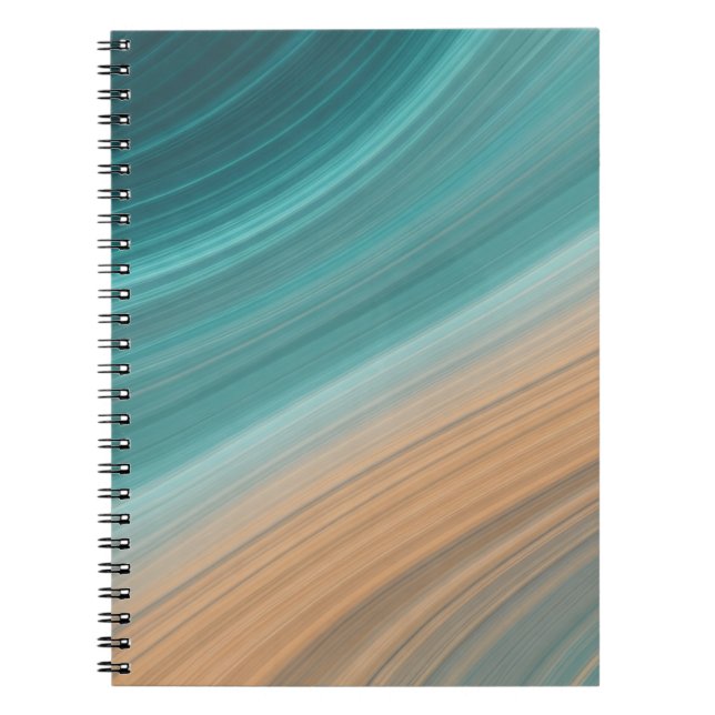 Carnet Flux de sable aquatique (Devant)