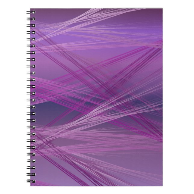Carnet Flux violets (Devant)