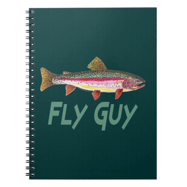 Carnet Fly Fly de truite arc-en-ciel (Devant)