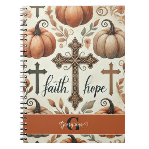 Carnet Foi personnalisée et espoir Christian Halloween