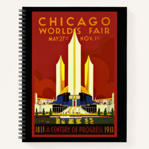 Carnet Foire mondiale de Chicago, 1933