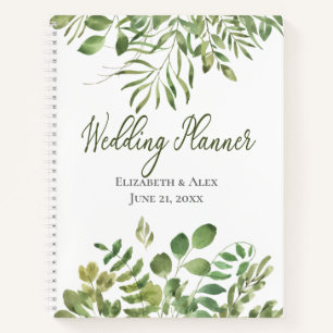Carnet Foliage simple  avec devis   WEDDING PLANNER