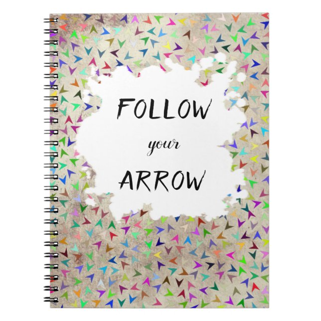 Carnet Folk deinem Pfeil (Devant)