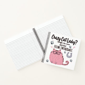 Carnet Folle des chats ? Cadeau drôle pour amateur de cha