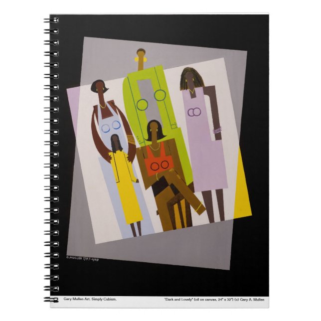 Carnet "foncé et beau" (Devant)