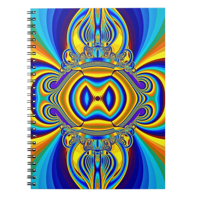 Carnet Fond Abstrait Coloré-14334 (Devant)