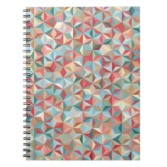 Carnet Fond abstrait sans couture composé de pastel  (Devant)