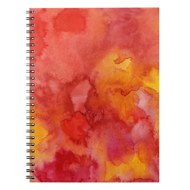 Carnet Fond de peinture d'aquarelle (Devant)