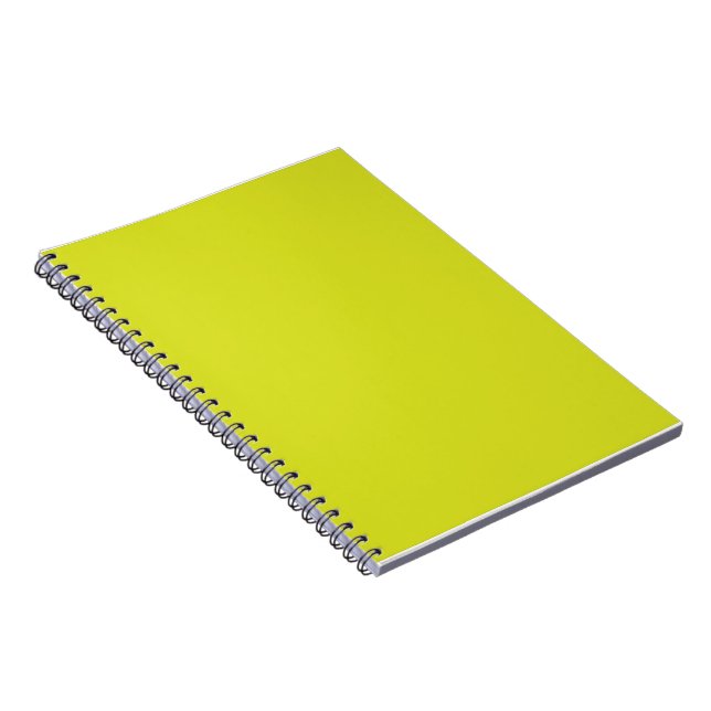 Carnet Fond jaune plat – Texture de rentrée scolaire (Côté Droit)