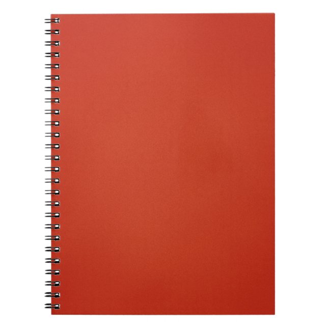 Carnet Fond rouge chaud granuleux (Devant)