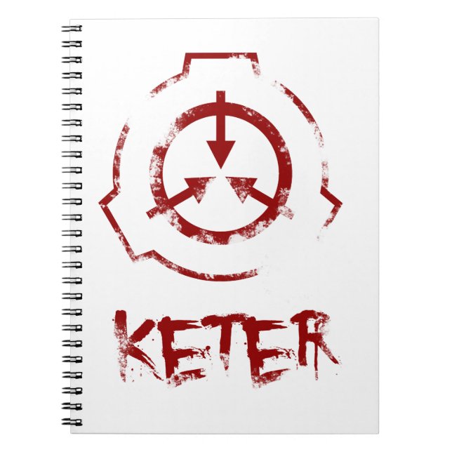 Carnet Fondation SCP : Keter (Devant)
