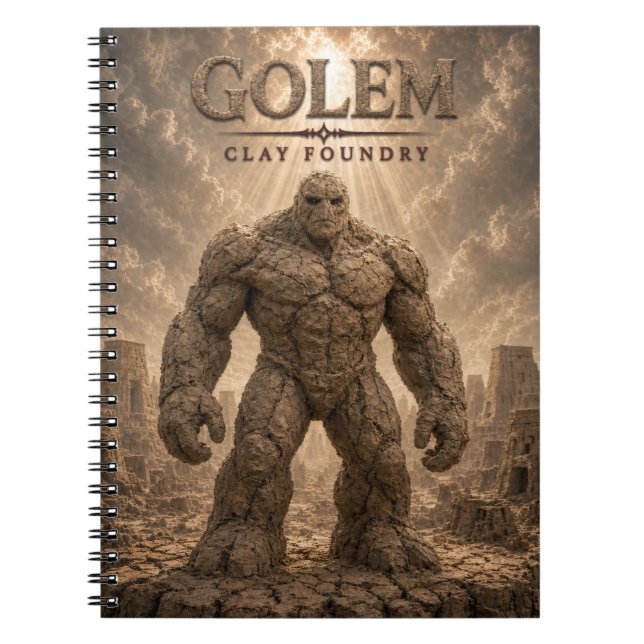 Carnet Fonderie d'argile de Golem Dark Cinema (Devant)