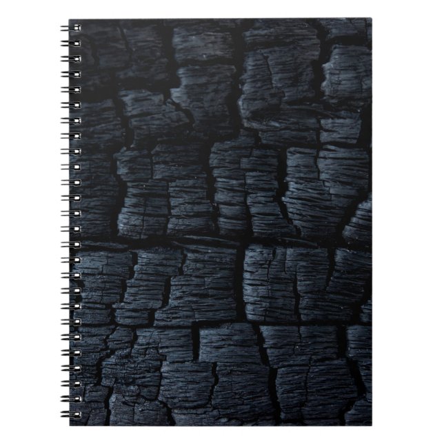 Carnet Fonte de combustion de frêne de charbon de charbon (Devant)