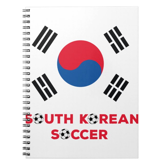 Carnet Football sud-coréen (Devant)