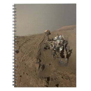 Carnet Forage sur Mars Curiosité Paysage Martien Rouge