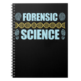 Carnet Forensic Science Criminology Detective DNA