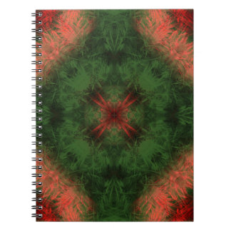 Carnet Forest Energy Kaleidoscope Fractal Art