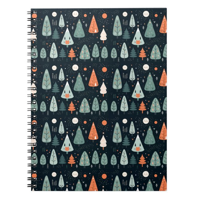 Carnet forestier des arbres de Noël (Devant)