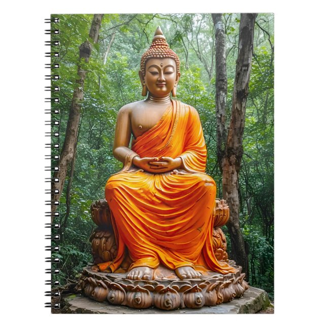 Carnet Forêt de calme : le sanctuaire du Bouddha (Devant)