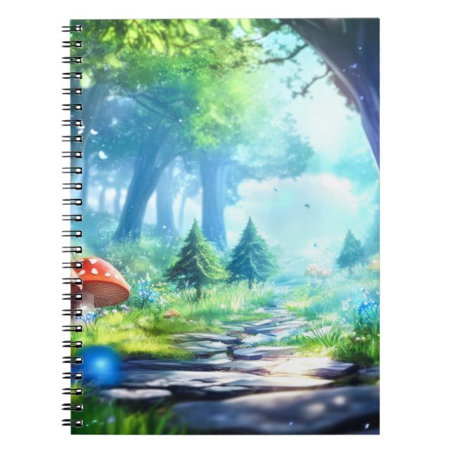 Carnet Forêt de champignons  (Devant)
