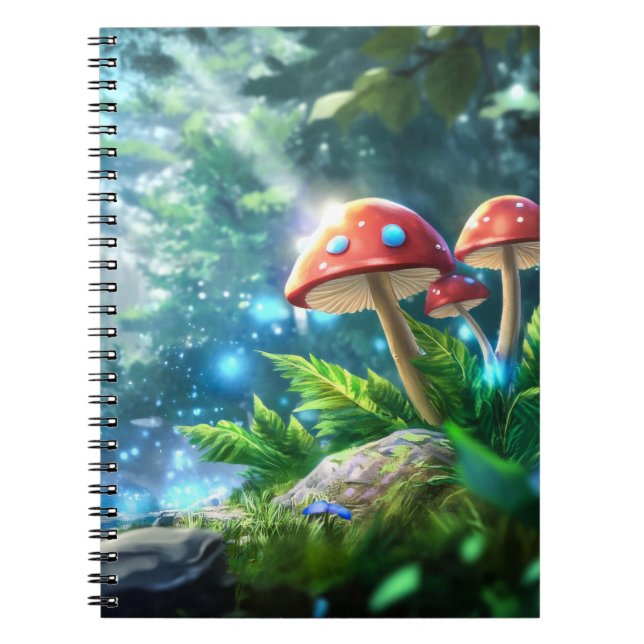 Carnet Forêt de Champignons (Devant)
