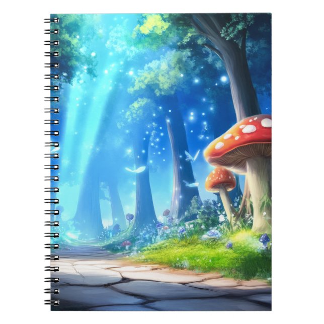 Carnet Forêt de Champignons (Devant)