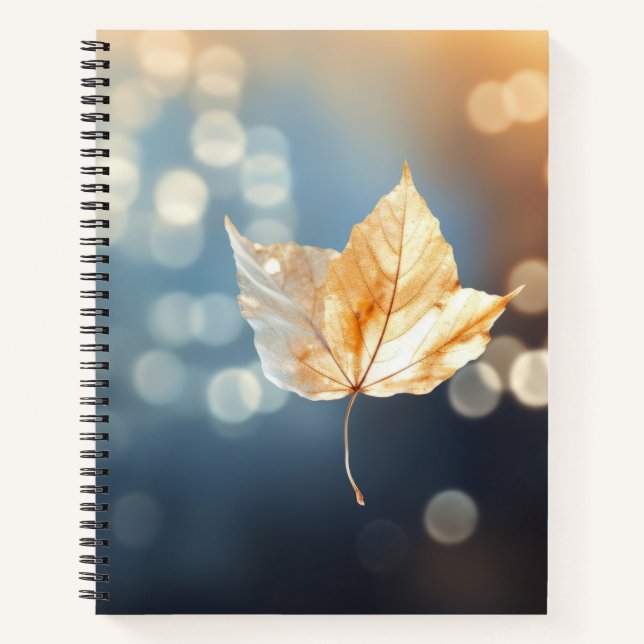 Carnet Forêt de feuilles d'arbre Nature serene Tranquille (Devant)