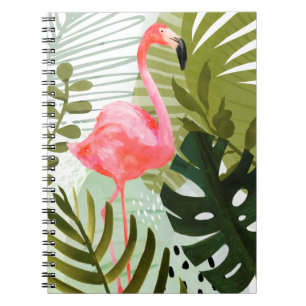 Carnet Forêt de Flamant rose