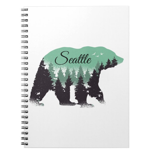 Carnet Forêt des ours de Seattle (Devant)