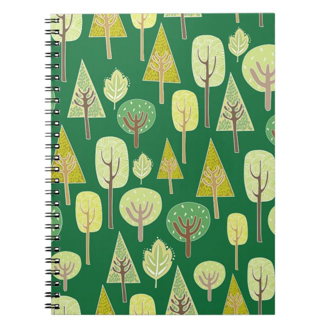 Carnet Forêt d'été : Conception inspirée par la nature (Devant)