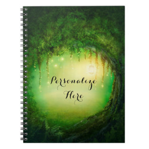Carnet Forêt enchantée et rêveuse & lumières rustiques pe
